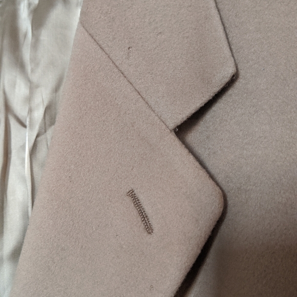 Men's Valentino caramel 100 % cashmere coat - Picture 8 of 10